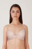 British Lingerie Studio Passion Wired And Pushup Lace Bra - Piony - Premium Bras from BLS - Just Rs 4350! Shop now at Cozmetica