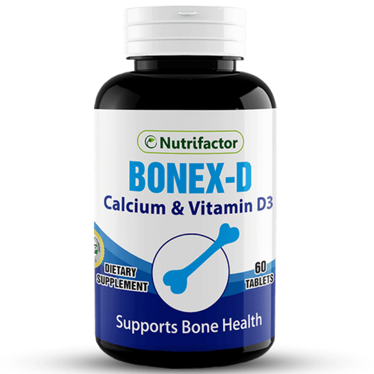 Nutrifactor Bonex-D - 60 Tablets - Premium Vitamins & Supplements from Nutrifactor - Just Rs 891! Shop now at Cozmetica