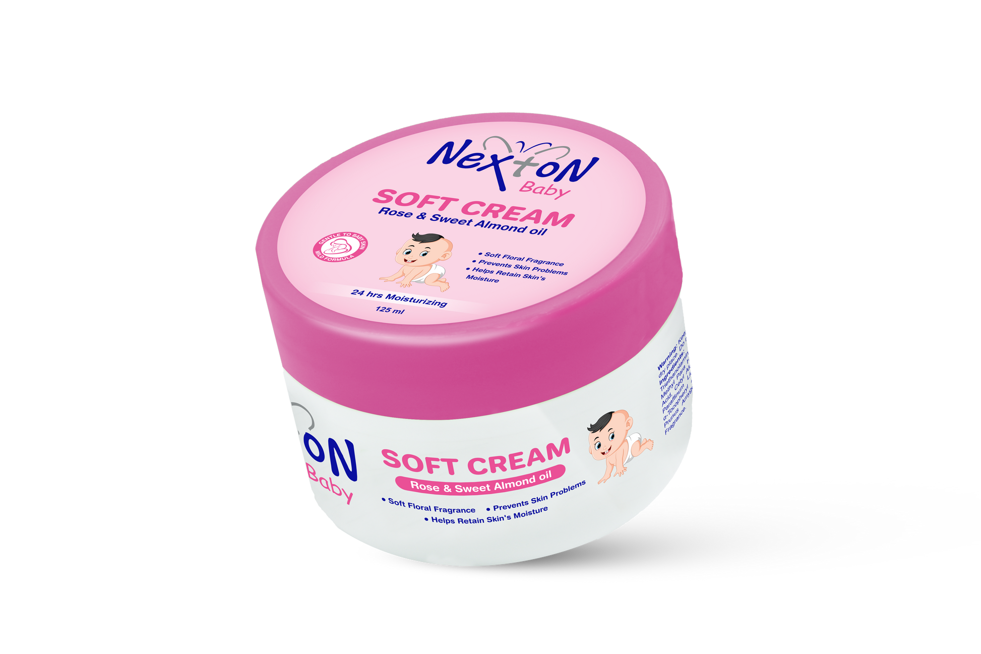 Nexton Baby Soft Cream Rose And Sweet Almond Oil - Premium Gel / Cream from Nexton - Just Rs 499! Shop now at Cozmetica