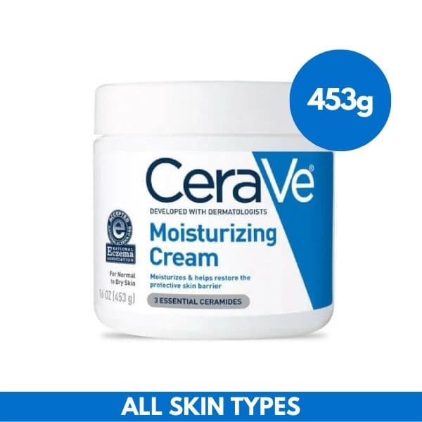 CeraVe Moisturizing Cream - 453g - Premium Lotion & Moisturizer from CeraVe - Just Rs 4340! Shop now at Cozmetica