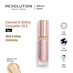 Makeup Revolution Conceal and Define Concealer - C6.5