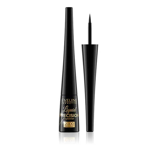 Eveline Eyeliner Liquid Precision 2000% Black - Premium Eye Liner from Eveline - Just Rs 1315! Shop now at Cozmetica