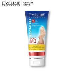 Eveline Cream-Compress 8In1 For Cracked Heels 25% Urea - 100ml - Premium Health & Beauty from Eveline - Just Rs 875.00! Shop now at Cozmetica