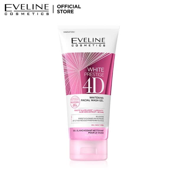 Eveline White Prestige 4D Facial Wash Gel - 200ml - Premium Health & Beauty from Eveline - Just Rs 1395.00! Shop now at Cozmetica