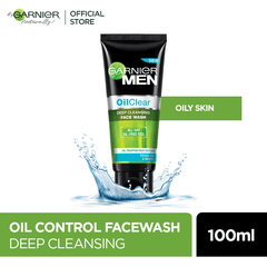 Garnier Men Oil Control Face Wash - 100ml - Premium Facial Cleansers from Garnier - Just Rs 655! Shop now at Cozmetica