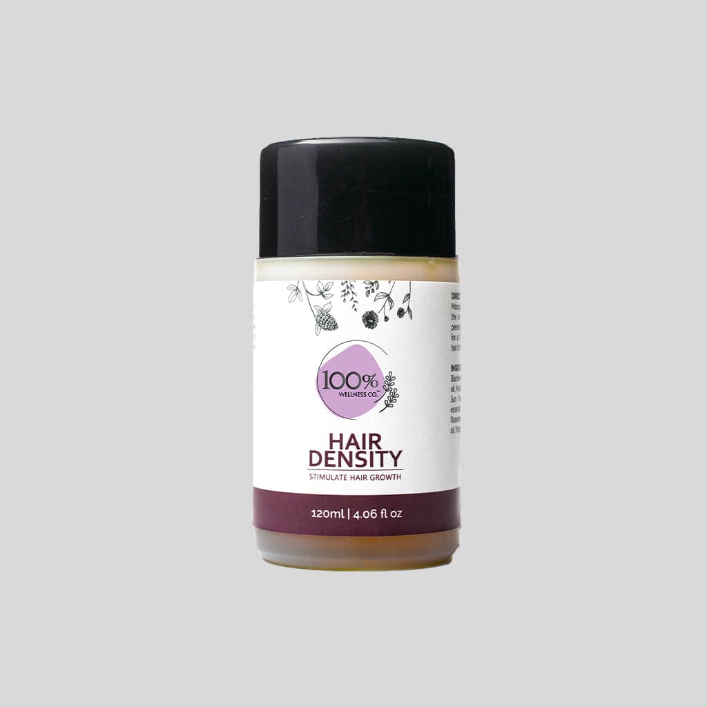 100% Wellness Co Hair Density Hair Oill - Premium Hair Oil from 100% Wellness Co - Just Rs 1940! Shop now at Cozmetica