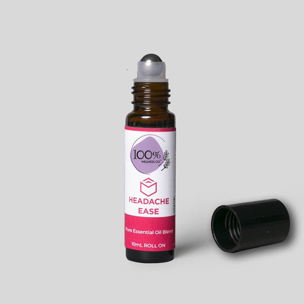 100% Wellness Co Headache Ease Essential Oil Roll-on Blend - Premium  from 100% Wellness Co - Just Rs 1390! Shop now at Cozmetica