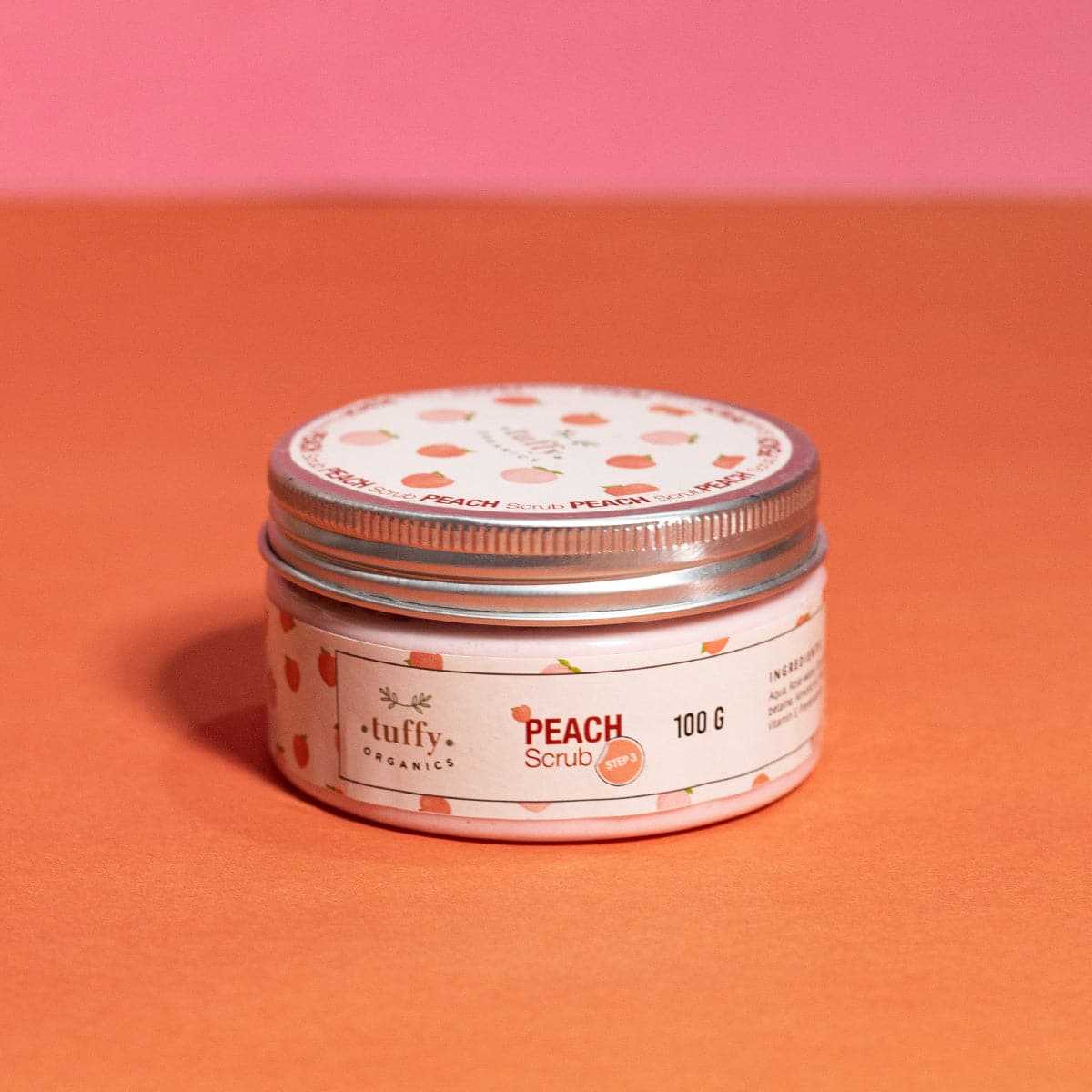 Peach Scrub - Premium  from Tuffy Organics - Just Rs 849! Shop now at Cozmetica