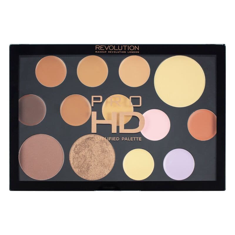 Makeup Revolution Pro HD Palette - The Works Medium/Dark