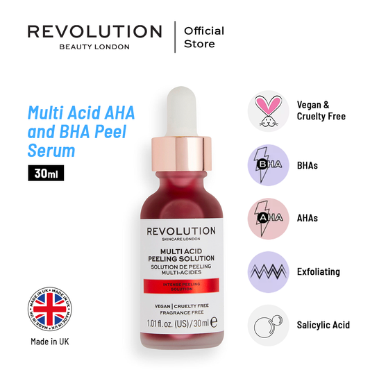 Revolution Skincare Multi Acid Peeling Solution - 30ml - Premium Toners from Makeup Revolution - Just Rs 5570! Shop now at Cozmetica