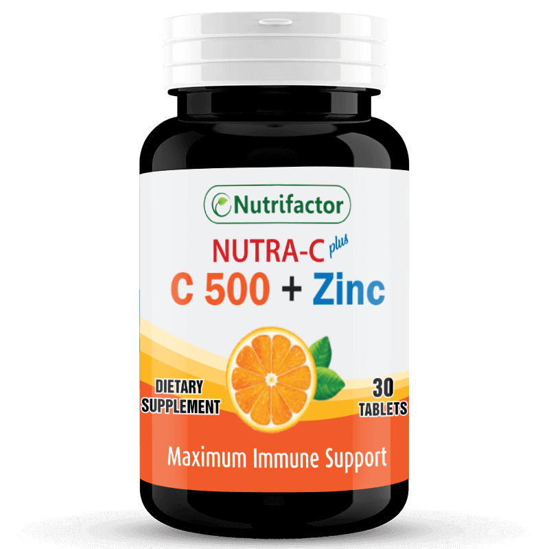 Nutrifactor Nutra-C Plus 30 - 30 Tablets - Premium Vitamins & Supplements from Nutrifactor - Just Rs 446! Shop now at Cozmetica