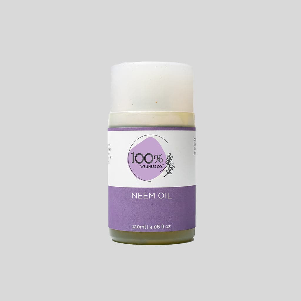 100% Wellness Co Neem Oil - Premium Hair Oil from 100% Wellness Co - Just Rs 1090! Shop now at Cozmetica