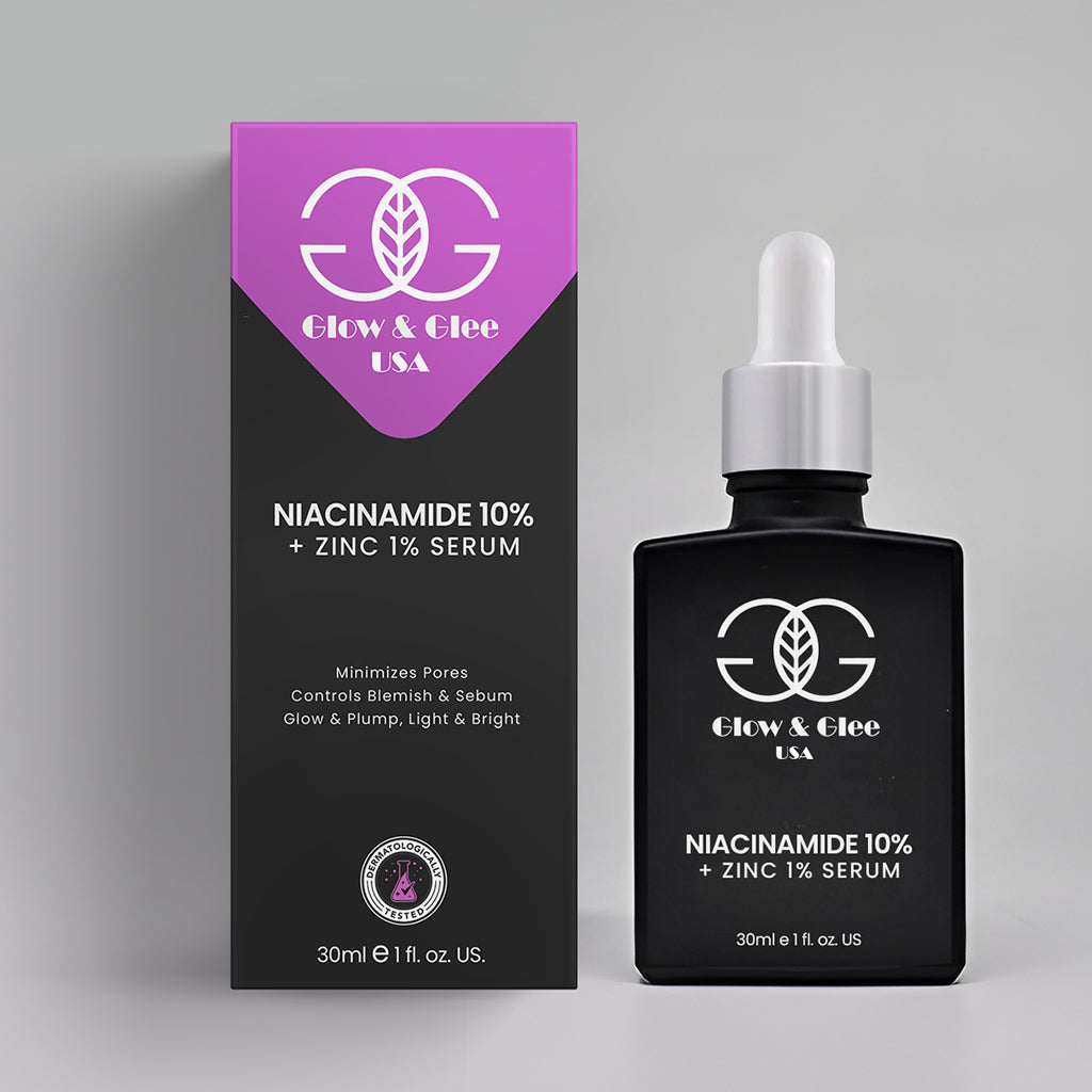 Glow & Glee Niscinamide 10% + Zinc 1% Serum 30Ml