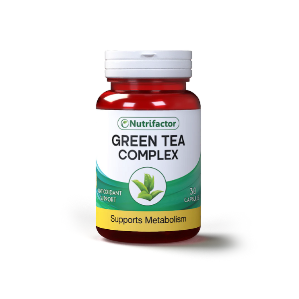 Nutrifactor Green Tea Complex - 30 Capsules - Premium Vitamins & Supplements from Nutrifactor - Just Rs 608! Shop now at Cozmetica