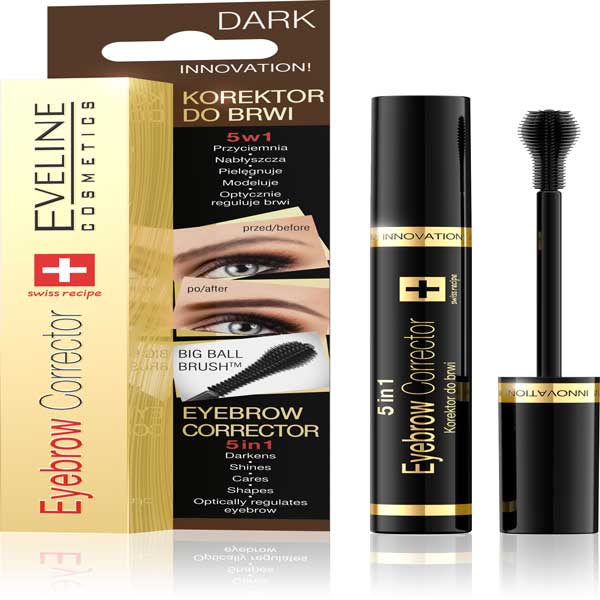 Eveline Eyebrow Corrector Dark Brown 9 Ml - Premium Eyebrow Enhancers from Eveline - Just Rs 1535! Shop now at Cozmetica