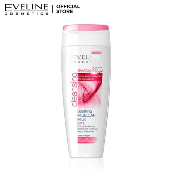 Eveline 360 Soothing Micelar Milk Dry Skin - 200ml - Premium Health & Beauty from Eveline - Just Rs 695.00! Shop now at Cozmetica