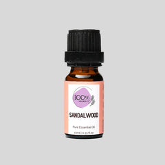 100% Wellness Co Sandalwood Essential Oil - Premium Body Oil from 100% Wellness Co - Just Rs 990! Shop now at Cozmetica
