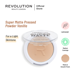 Revolution Relove Super Matte Pressed Powder Vanilla