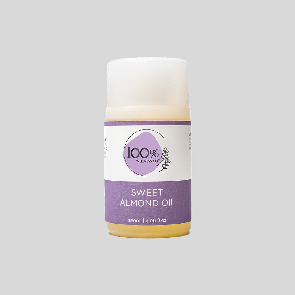 100% Wellness Co Sweet Almond Oil - Premium  from 100% Wellness Co - Just Rs 1340! Shop now at Cozmetica