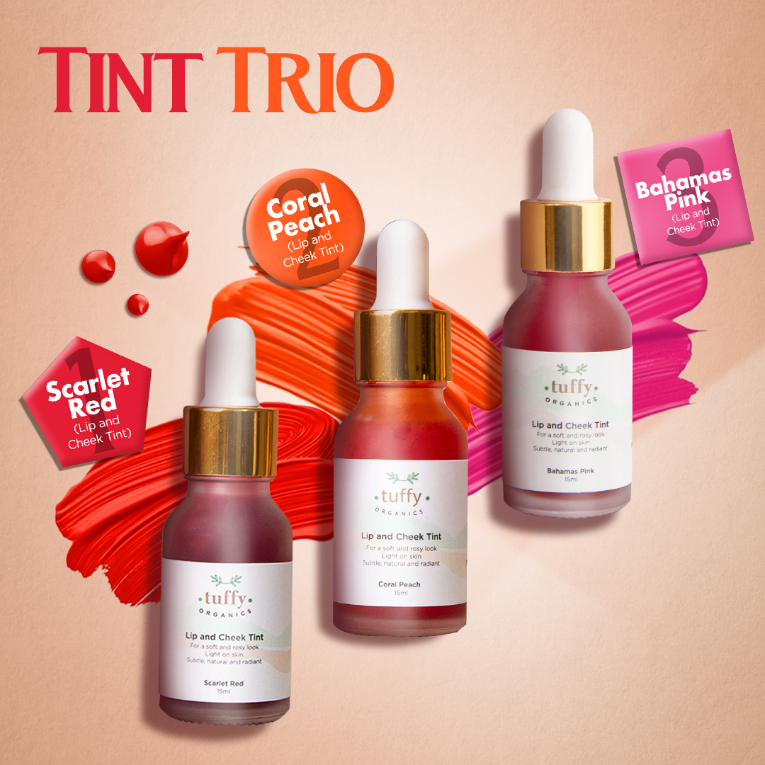 Tint Trio - Premium  from Tuffy Organics - Just Rs 1798! Shop now at Cozmetica