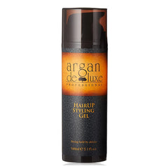 Argan Deluxe HairUp Styling Gel 160ml - Soft & Smooth Volumizing Gel for Wet & Dry Hair Styling