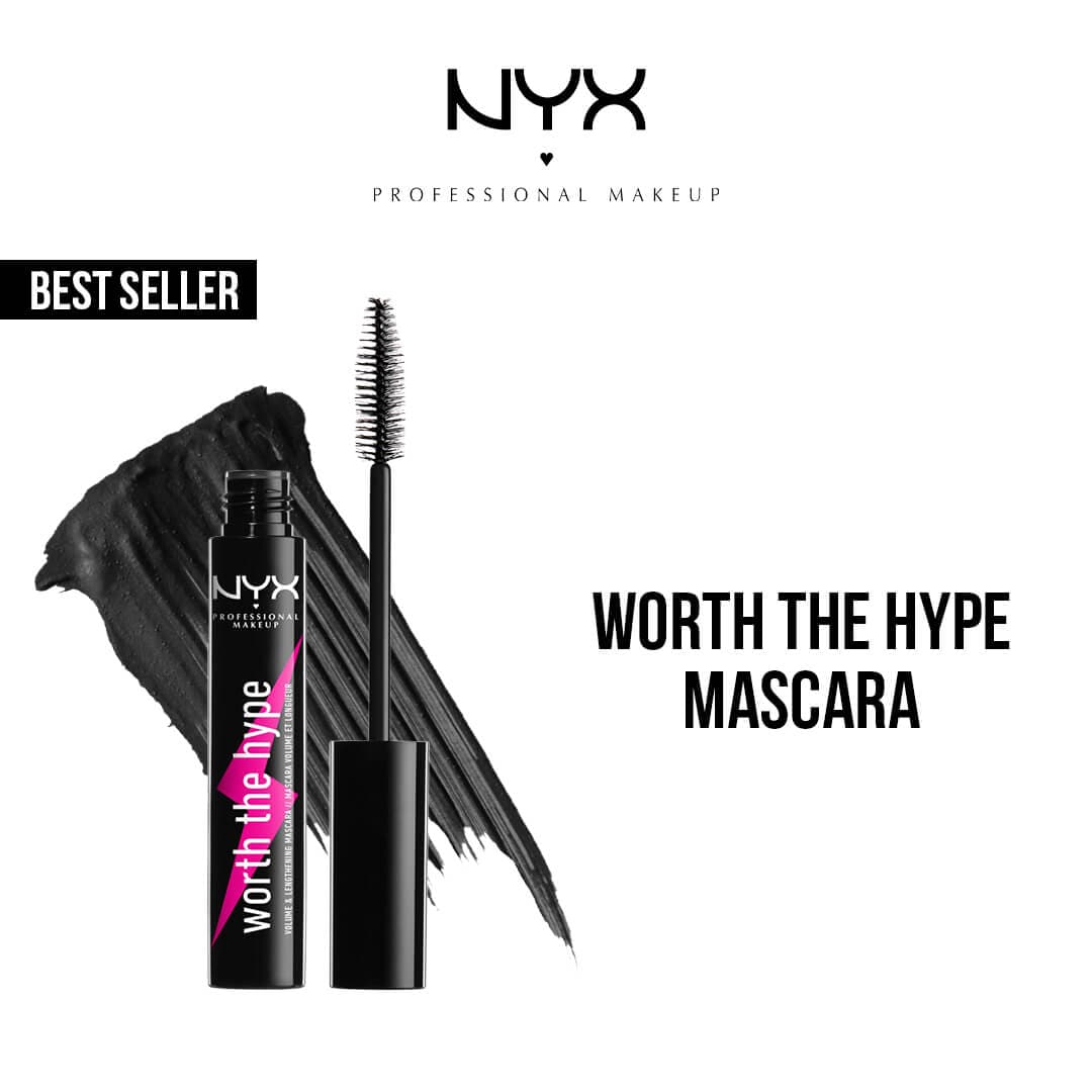 Nyx Worth The Hype Mascara - Premium Mascara from NYX - Just Rs 2160! Shop now at Cozmetica