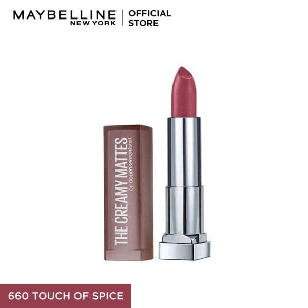 Maybelline New York Color Sensational Creamy Matte Lipstick - Premium Lipstick from Maybelline - Just Rs 1380! Shop now at Cozmetica