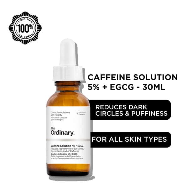 The Ordinary Caffeine Solution 5% + EGCG - 30ml - Premium Toners from The Ordinary - Just Rs 3949! Shop now at Cozmetica