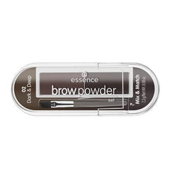 Essence Brow Powder Set - 2 Dark & Deep