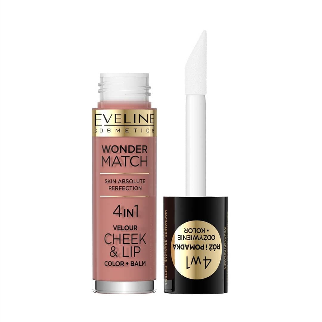 Eveline Cosmetic Wonder Match 4in1 Cheek & Lip - N01
