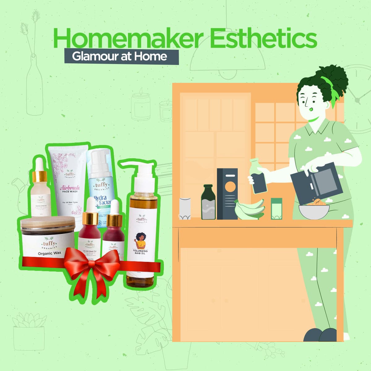 Homemakers Esthetics - Premium  from Tuffy Organics - Just Rs 4857! Shop now at Cozmetica
