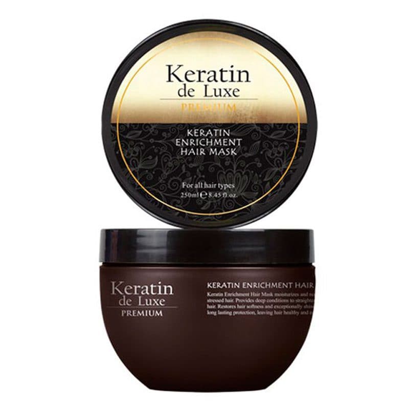 Keratin Deluxe Premium Keratin Enrichment Hair Mask 250ml - Premium Hair Care Mask from Argan Deluxe - Just Rs 2699! Shop now at Cozmetica