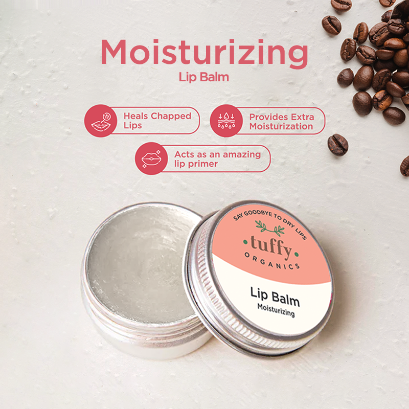 Moisturizing Lip Balm - Premium  from Tuffy Organics - Just Rs 399! Shop now at Cozmetica