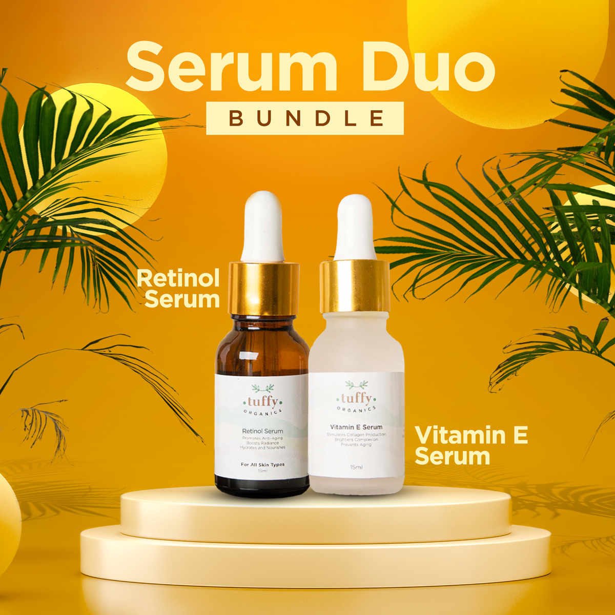 Serum Duo - Premium  from Tuffy Organics - Just Rs 1688! Shop now at Cozmetica