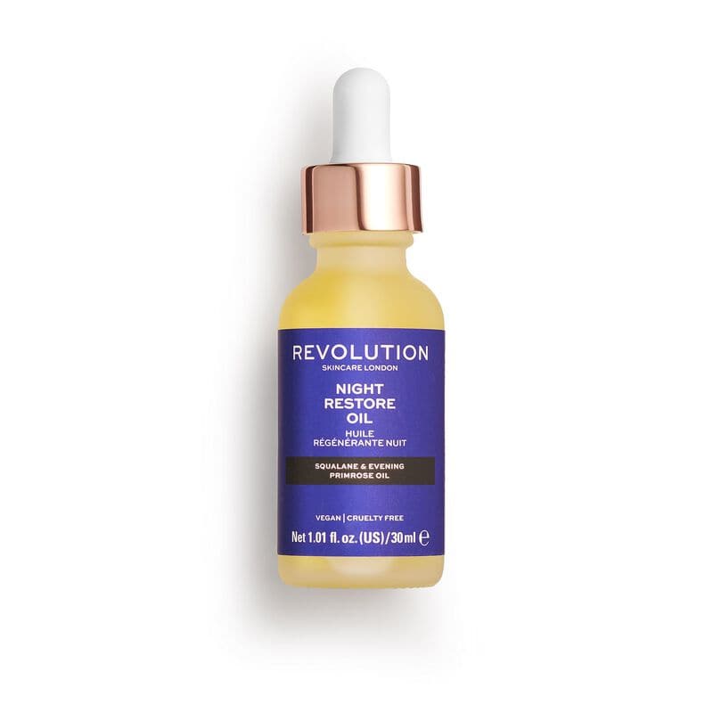 Revolution Skincare Night Restore Oil 30ml - Premium Toners from Makeup Revolution - Just Rs 5130! Shop now at Cozmetica